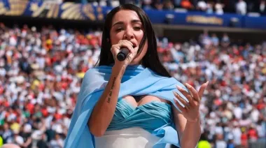 Los increíbles números de María Becerra tras cantar en el Mundial 2026