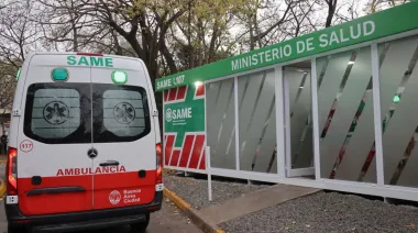 El Gobierno porteño inauguró en Liniers la base para emergencias 32 del SAME