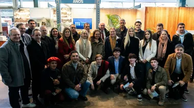 Comitiva bonaerense de LLA se mostró en la Expo Rural y redobló sus críticas a Kicillof