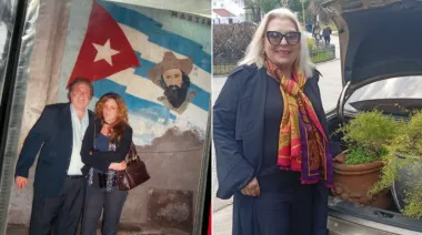 Insólita mudanza: halló fotos de Ginés González García y Carrió se llevó macetas