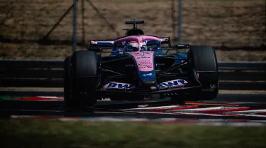 Colapinto fue el más rápido en los test de Pirelli y suma confianza en Alpine rumbo a 2027