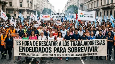 Impulsan proyecto de ley nacional para desendeudar a trabajadores y sectores vulnerables