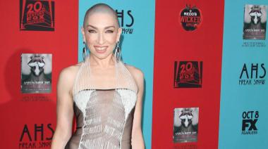 La estrella de American Horror Story fan de la selección Argentina y la Mona Jiménez