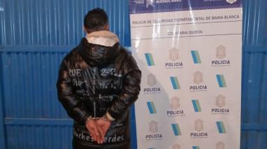Detuvieron a un hombre acusado de golpear a su pareja y atacar a policías en Bahía Blanca