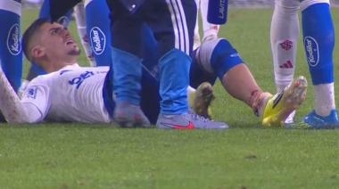 La impactante lesión de Gabriel Pec en el partido Cruzeiro vs. Internacional