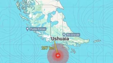 Se registró un sismo de 5.9 en el Pasaje de Drake: cómo se sintió en Ushuaia