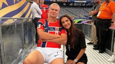 La historia de Erling Haaland y su novia que se parece a la de Messi y Antonela Roccuzzo