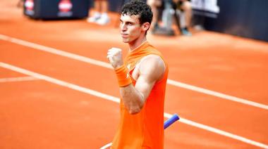 Juan Manuel Cerúndolo y otra remontada épica en su debut triunfal en Gstaad