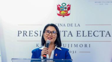 La ceremonia de Keiko Fujimori en Lima marca el regreso del fujimorismo al Ejecutivo
