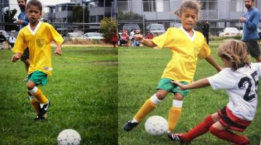 ¿Son reales? Zendaya y las fotos virales de su pasado como futbolista en Oakland