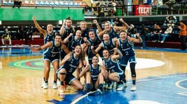 Básquet femenino: victoria agónica de Argentina en el clasificatorio de Guadalajara