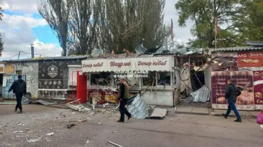 Un dron persiguió a un vendedor en Jersón y reavivó denuncias contra Rusia