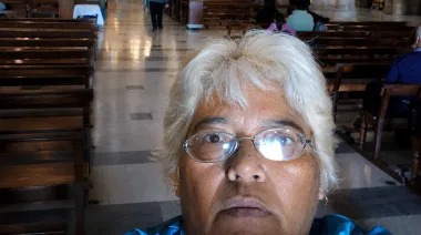 Celia, 38 años peregrinando a Luján: su hermoso relato, Francisco y los políticos