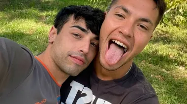 El cumpleaños particular de Ignacio Lago: celebró sus 23 junto a su novio Gonzalo