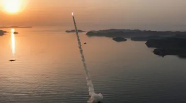 Corea del Norte lanzó otro misil antes de grandes maniobras militares conjuntas