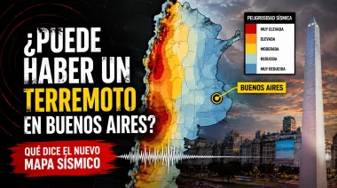 ¿Puede haber un terremoto en Buenos Aires? Qué muestra el nuevo mapa sísmico de Argentina
