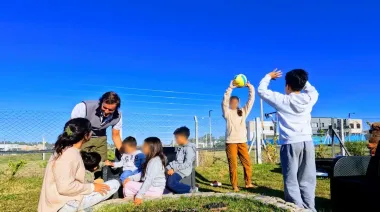 Seis hermanos de Misiones pasaron su primer Día del Niño juntos y en familia