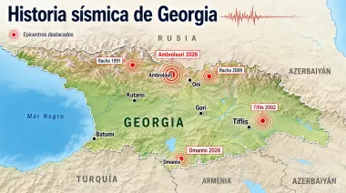 Georgia lleva años sin un gran sismo, pero su historia mantiene la alerta