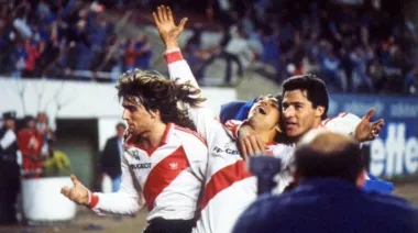 El regreso soñado de Ramón Díaz a River en 1991: penal fallado y doblete para ganar