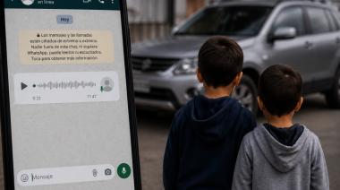 El audio de WhatsApp que delató a un padre: ofrecía a dos de sus hijos a cambio de un vehículo