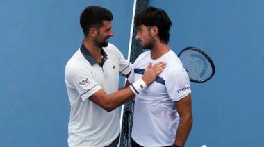 La derecha de 193 km/h de Tirante a Djokovic, el golpe más veloz de la temporada