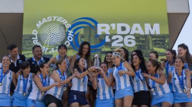 Doble oro en hockey femenino: las selecciones +40 y +50 se consagraron campeonas del mundo