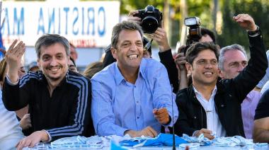Kicillof, Massa y Máximo Kirchner juntos: duro aviso para aliados de Milei