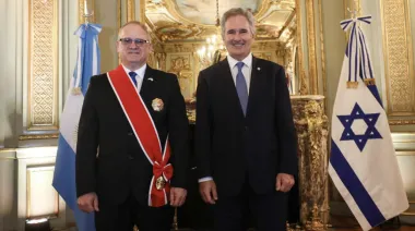 Argentina condecoró a Eyal Sela tras cuatro años que llevaron la relación con Israel a un nivel histórico