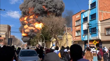 Una explosión militar convirtió a un barrio boliviano en zona de riesgo