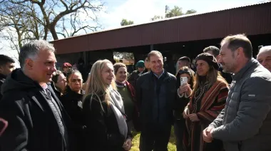 Karina Milei, Santilli y Pareja compartieron una jornada de doma en Lincoln