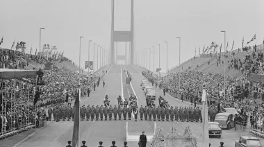 Reino Unido abrió hace 60 años la conexión vial entre Inglaterra y Gales