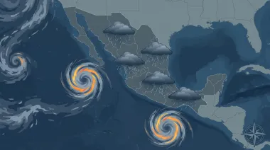Marie se aleja y deja de explicar las lluvias que siguen sobre México