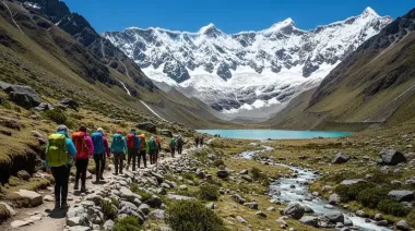 Alerta temprana en El Chaltén: colocan sensores en lagunas glaciares andinas