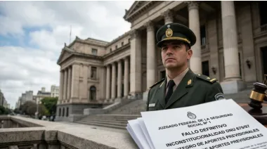 Fallo clave para gendarmes: qué cambia en el cobro de aportes y retroactivos