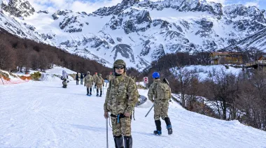 Ushuaia gana capacidad militar con el entrenamiento junto a Estados Unidos