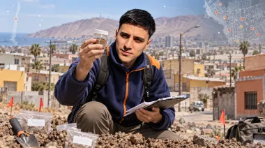 Diego Ayala convirtió la contaminación de Arica en su propia investigación