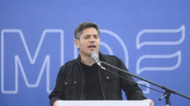 Kicillof: “No vengo solamente para ganarle a Milei, sino para empezar una historia nueva”