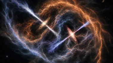 Ocho años de observación reconstruyen la órbita de dos estrellas masivas