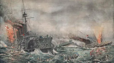 Primera Guerra Mundial: el submarino alemán que hundió tres barcos británicos