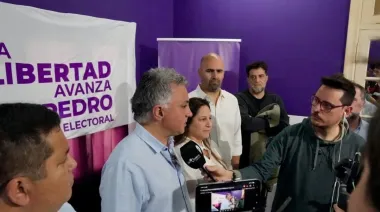 Karina Milei faltó en San Pedro y Sebastián Pareja tomó el mando del acto de LLA