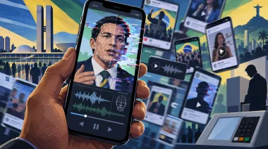 Voces clonadas y videos inventados: la campaña brasileña que llega al celular