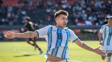Santiago Espíndola: el pibe de River que lleva a Argentina a la final de los Suramericanos