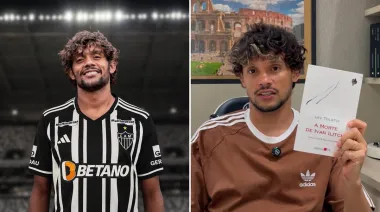 Gustavo Scarpa, el futbolista de Atlético Mineiro que puso a leer a los hinchas