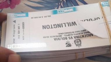 Denuncian a un dirigente de San Miguel por presunta reventa de entradas de la Selección