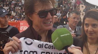 Tom Cruise es nuevo hincha de Gimnasia y Esgrima La Plata