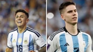 Almada y Foyth, bajas por lesión en la Selección antes de la despedida de Messi