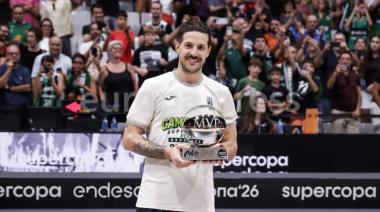Laprovittola se coronó campeón en España y fue el MVP de la Supercopa Endesa