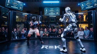 El Terminator de la vida real: un robot venció a un humano en una pelea de MMA