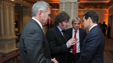 Rubio destaca energía, minerales críticos y agro en el vínculo con Milei