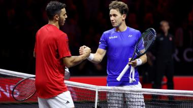 Casper Ruud le ganó a Francisco Cerúndolo en el debut de la Laver Cup 2026